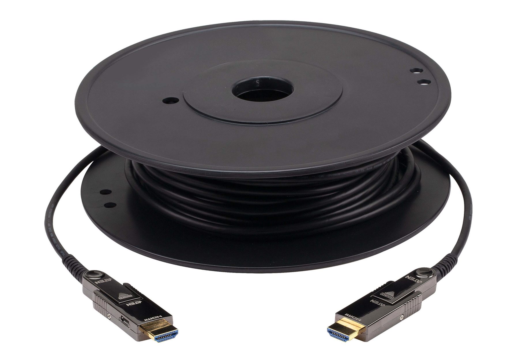 Aten Cable Extensor Optico Activo HDMI True 4K (30M) Con Conector Desmontable (Ve7833a-At)