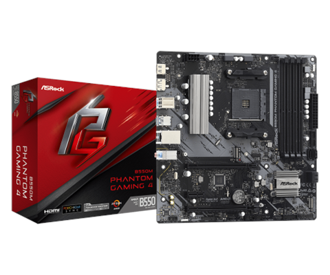 Asrock B550m Phantom Gaming 4 Amd B550 Zócalo Am4 Micro Atx