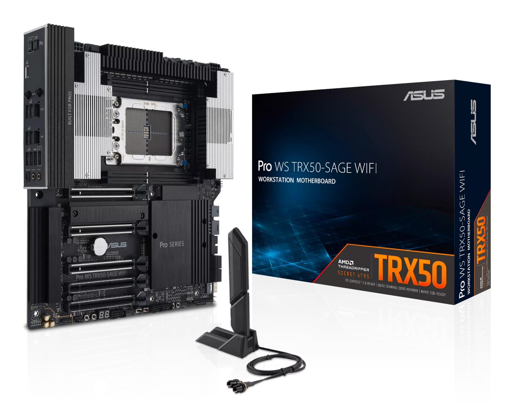 Asus Pro Ws Trx50-Sage Wifi AMD Trx50 Socket Str5 Ssi Ceb