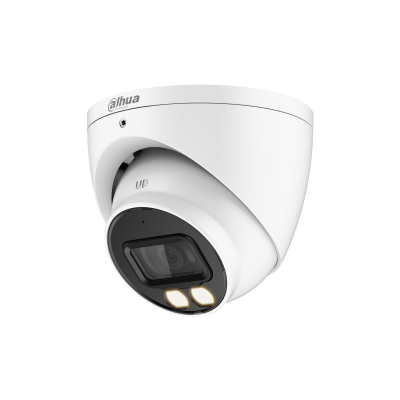 (Dh-Hac-Hdw1809tp-A-Led-0280B) Dahua Cámara Híbrida Domo Lite Full-Color 4K Wdr Con Audio Óptica Fija 2.8Mm