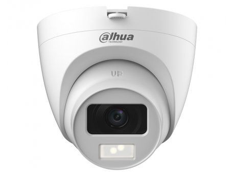 (Dh-Hac-Hdw1200clqp-Il-A-0280B-S6) Dahua Cámara Híbrida Turret Hdcvi 2Mp Luz Dual Inteligente Micro Integrado 2.8Mm