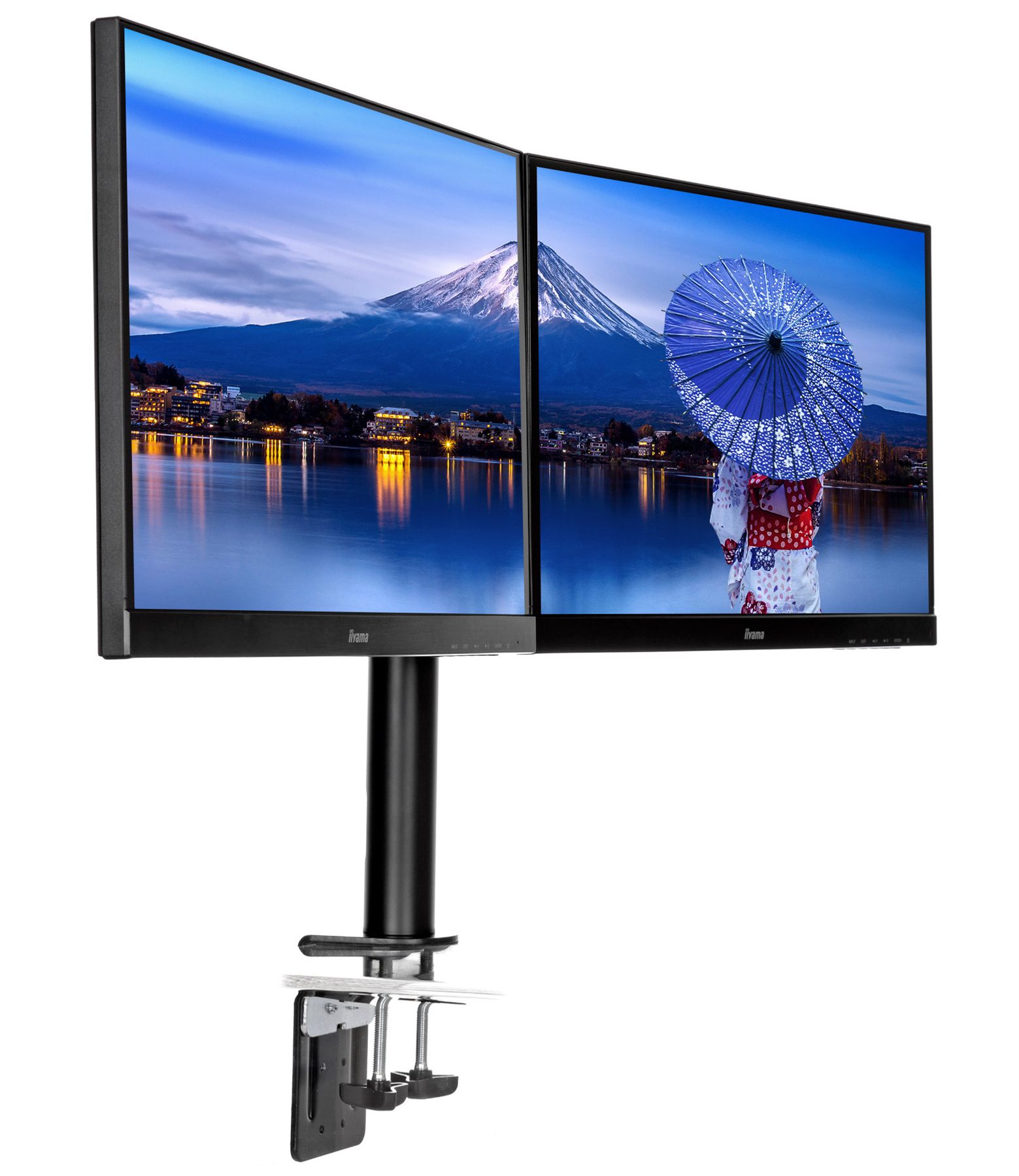 Iiyama Ds1002c-B1 Soporte Para Monitor 76,2 Cm (30") Negro Escritorio