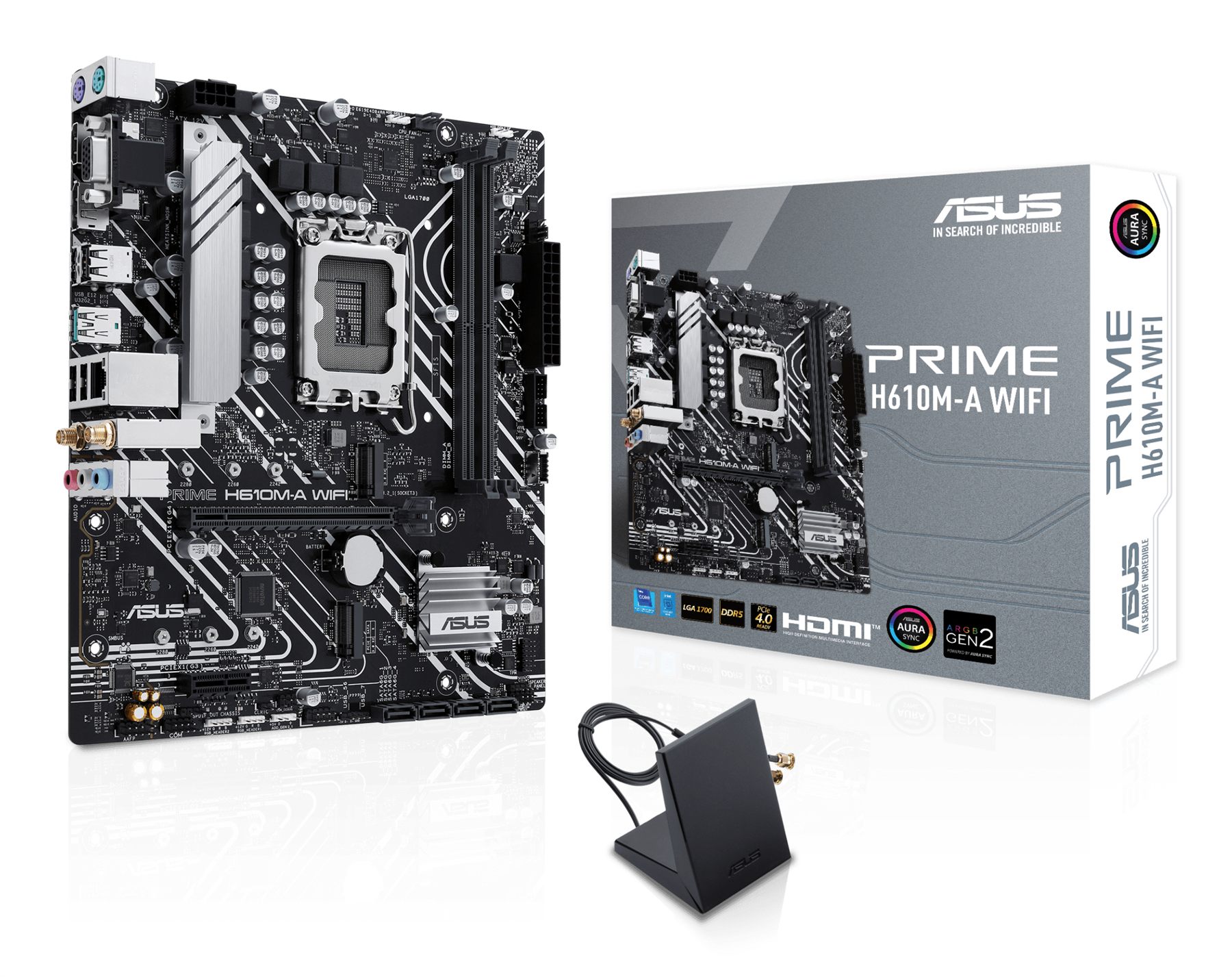 Asus Prime H610m-A Wifi Intel H610 Lga 1700 Micro Atx
