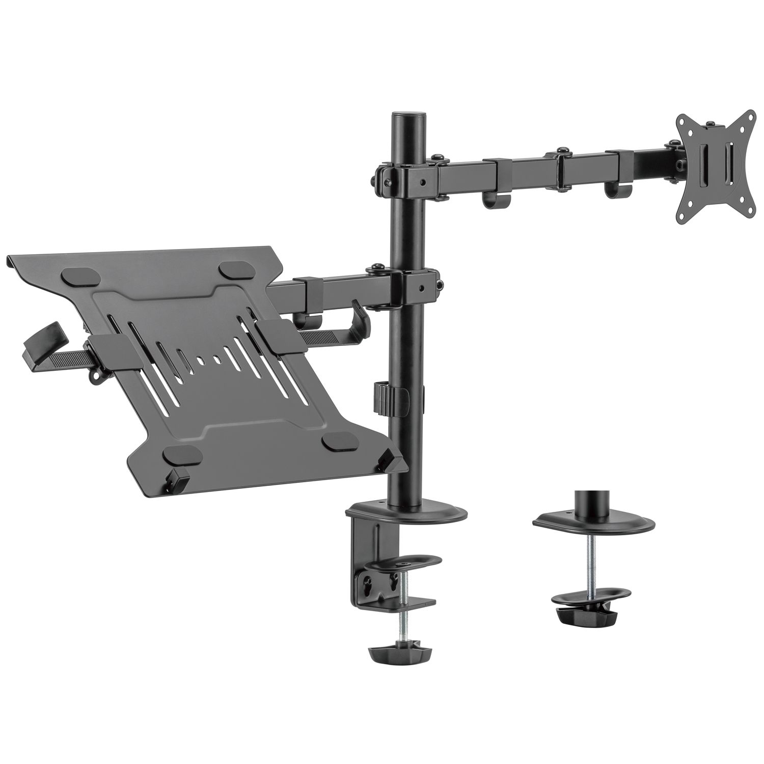 Ewent Soporte De Monitor Hasta 34” Carga Máxima 9Kg. Con Soporte Para Portátil