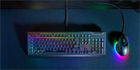 Teclado Razer Blackwidow V4 X Yellow Switch (Español) (Rz03-04702800-R311)