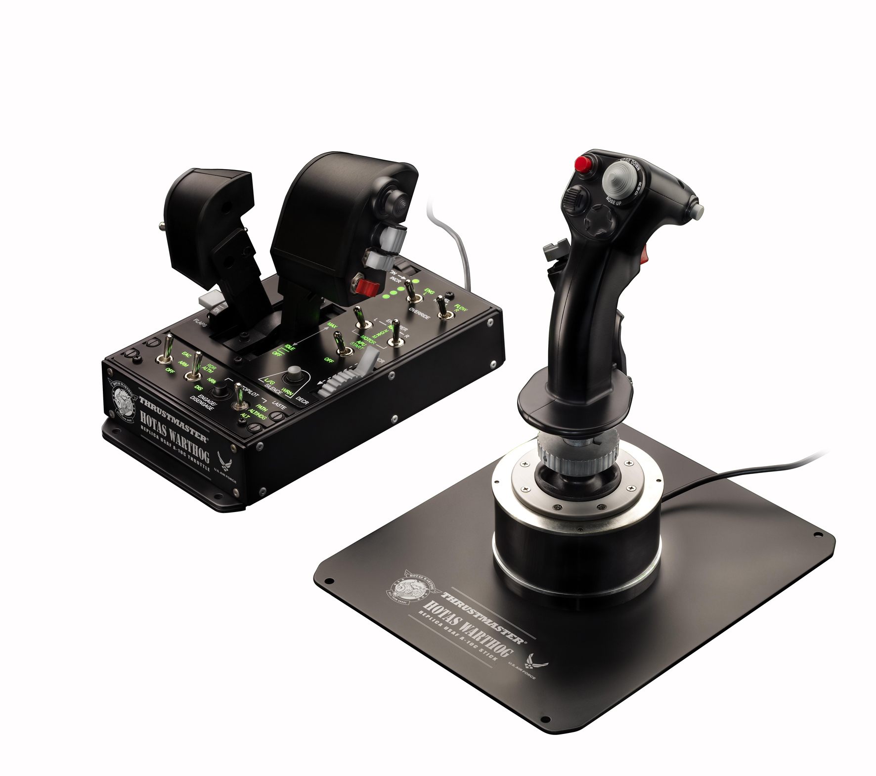 Thrustmaster Hotas Warthog Negro Palanca De Mando PC, Playstation 3