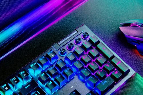 Teclado Razer Blackwidow V4 Pro Yellow Switch (Usa) (Rz03-04681800-R3m1)