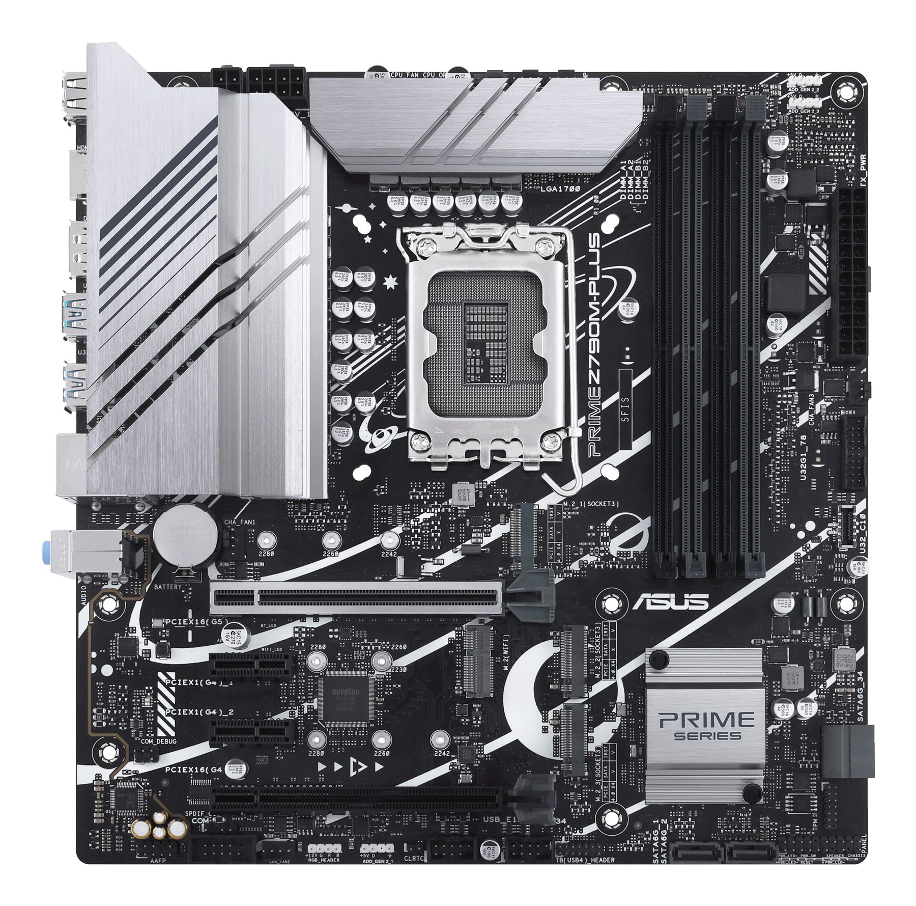 Asus Prime Z790m-Plus Intel Z790 Lga 1700 Micro Atx