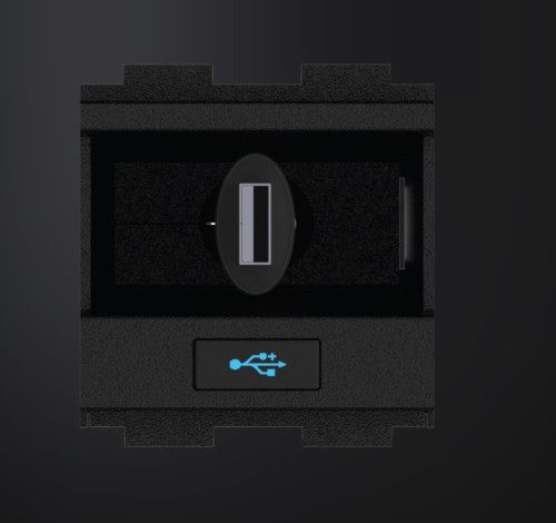 Crestron Gravity Cable Retractor For Ft2 Series, Usb-A To Usb-B, Usb 2.0, 8 Ft (2.4 M) (Ft2a-Cblr-Gr-Usb) 6508374