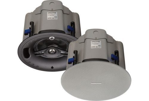 (En Cajas De 2 Inseparables Precio Unitario Por Altavoz) Crestron Saros  6.5 In. 2-Way In-Ceiling Speaker, White Textured, Single (Must Be Ordered In Multiples Of 2) (Saros Ic6t-W-T-Each) 6507531
