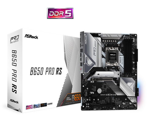 Asrock B650 Pro Rs Amd B650 Zócalo Am5 Atx