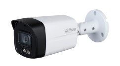 (Dh-Hac-Hfw1239tlmp-Il-A-0280B-S2) Dahua Cámara Híbrida Bullet Hdcvi 2Mp Full Color Pal Soporte Metal Luz Dual Inteligente Micro Integrado 2.8Mm