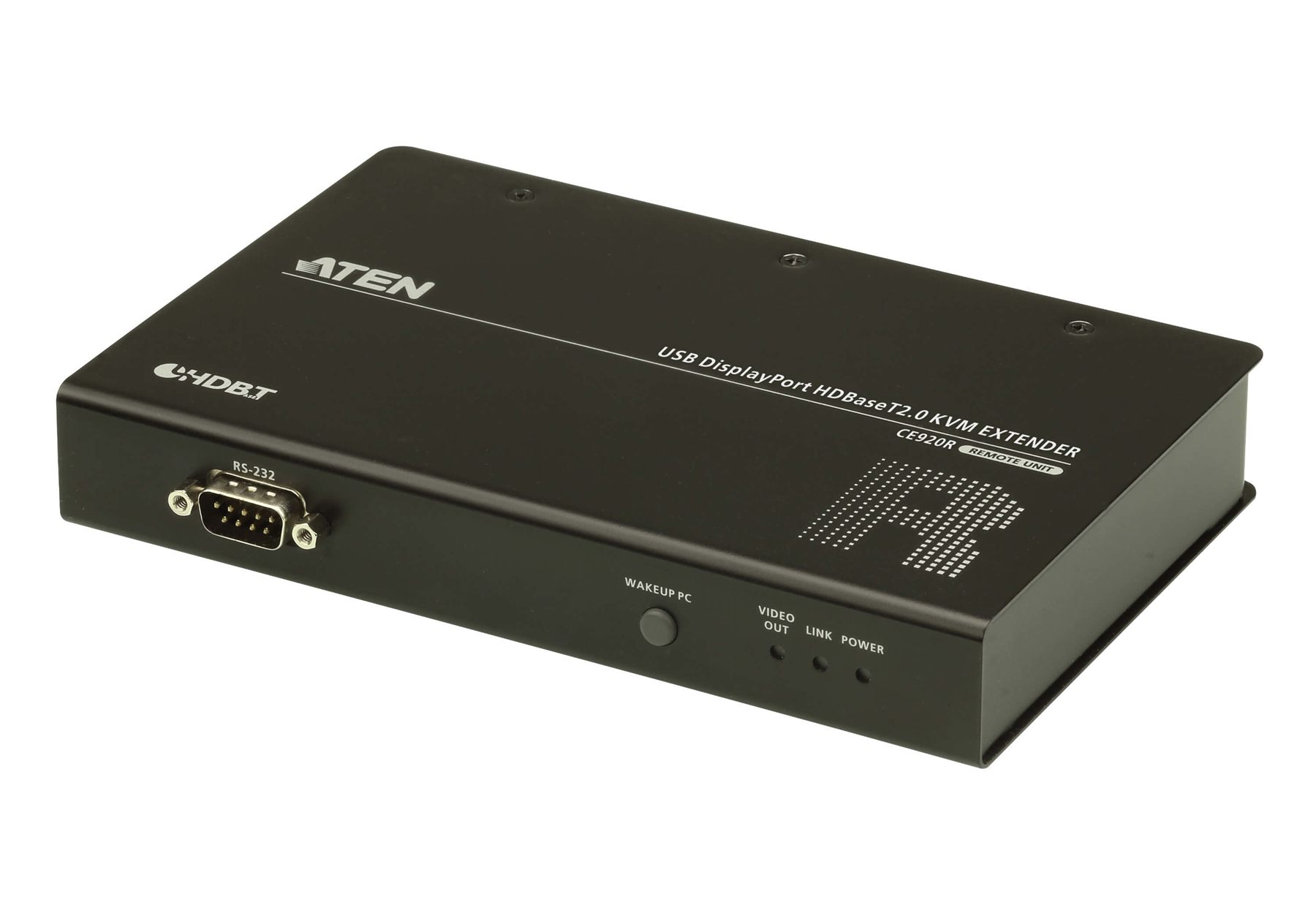 Aten USB DisplayPort Hdbaset 2.0 Kvm Extender (Remote Unit) (4K Up To 100M) With USB Peripheral Support