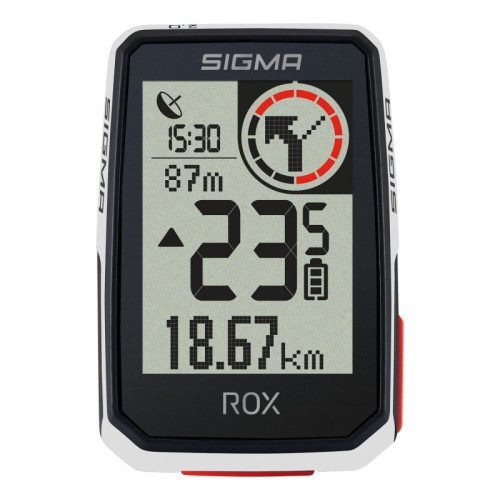 Sigma Sport 01051 Ordenador Para Bicicleta 5,08 Cm (2") Ciclocomputador Inalámbrico Negro, Blanco