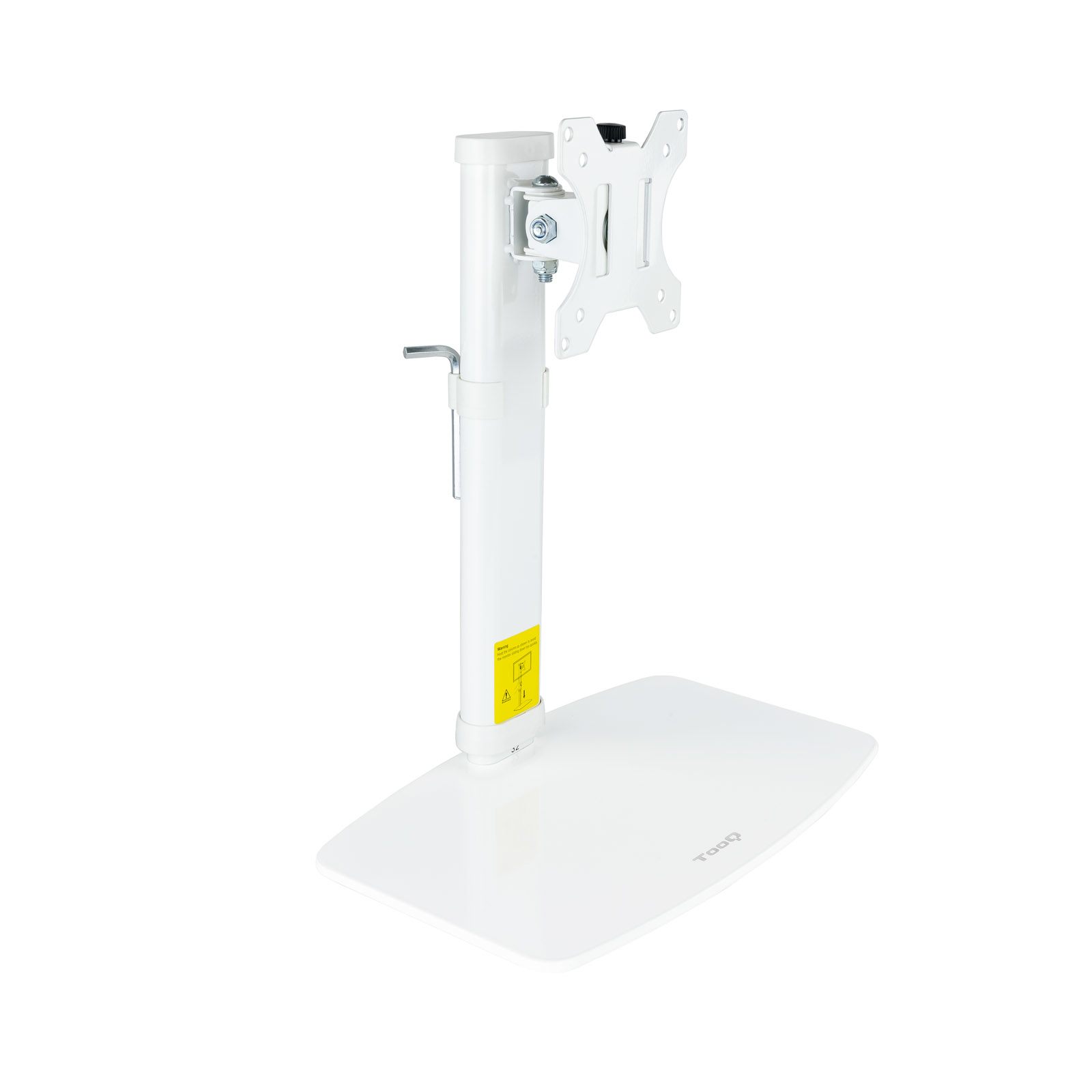 Tooq Db1127tn-W Soporte Para Monitor 68,6 Cm (27") Independiente Blanco
