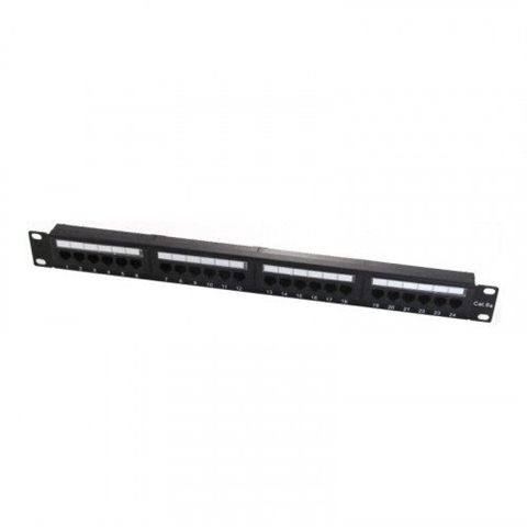 Wp 19" Patch Panel Cat.6A Utp 24 Rj45 Ports 1U