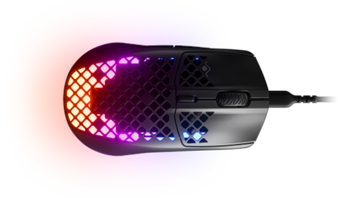 Steelseries Aerox 3 Ratón Mano Derecha Usb Tipo C Óptico 8500 Dpi