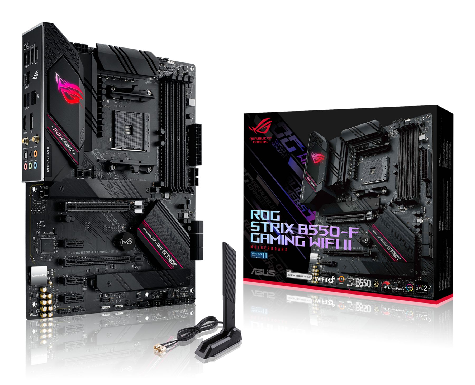 Asus Rog Strix B550-F Gaming Wifi Ii AMD B550 Zócalo Am4 Atx