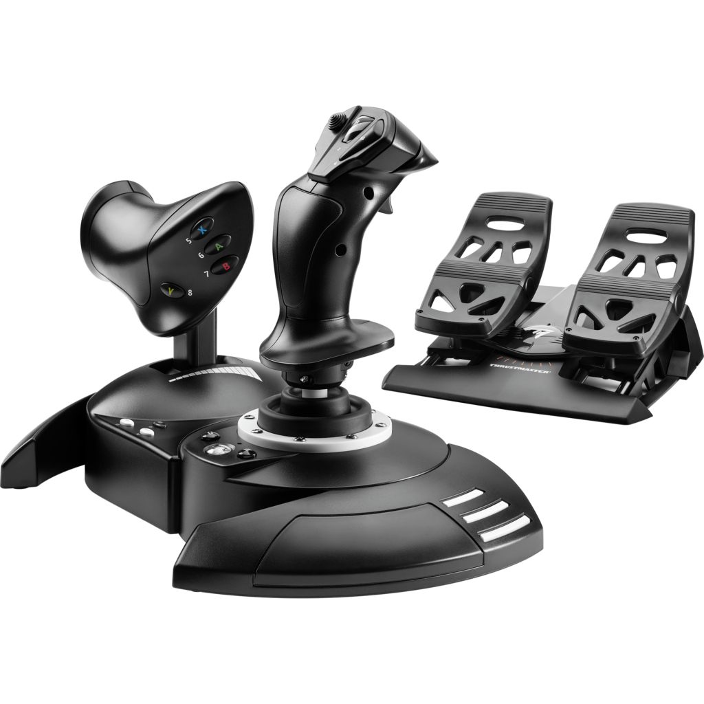 Thrustmaster T.Flight Full Kit X Negro USB Palanca De Mando Analógico/Digital PC, Xbox