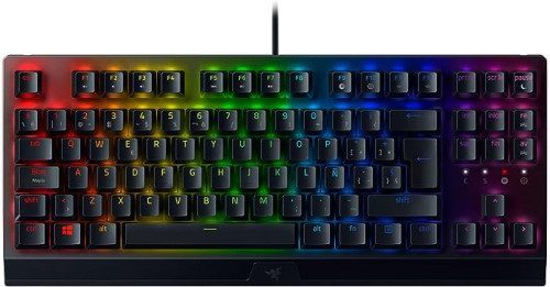 Teclado Razer Blackwidow V3 Tenkeyless Yellow Switch (Español) (Rz03-03492300-R311)