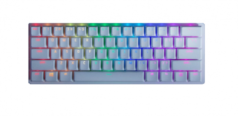 Razer Huntsman Mini Teclado Usb Qwerty Internacional De Ee.Uu. Blanco
