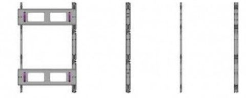 Samsung Kit Soporte  De Marco Serie Ifh-D 2.5Mm 8X3 Cabinests (Vg-Lfh83swd/En)
