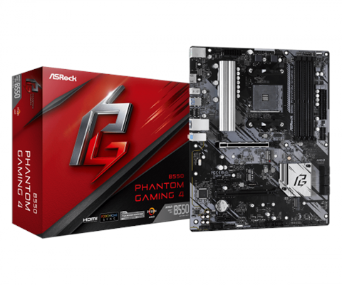 Asrock B550 Phantom Gaming 4 Amd B550 Zócalo Am4 Atx