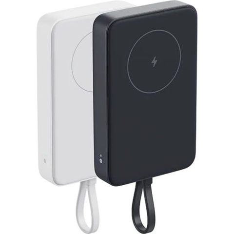 Powerbank 10000Mah Xiaomi 33W Magnetic Power Bank 10000 (Integrated Cable)/ Wireless/ Blanca