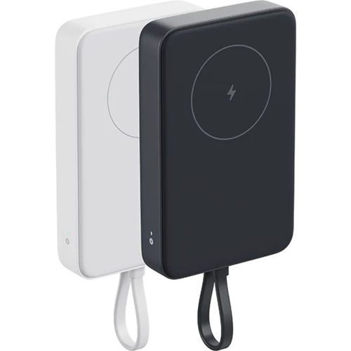 Powerbank 10000Mah Xiaomi 33W Magnetic Power Bank 10000 (Integrated Cable)/ Wireless/ Blanca