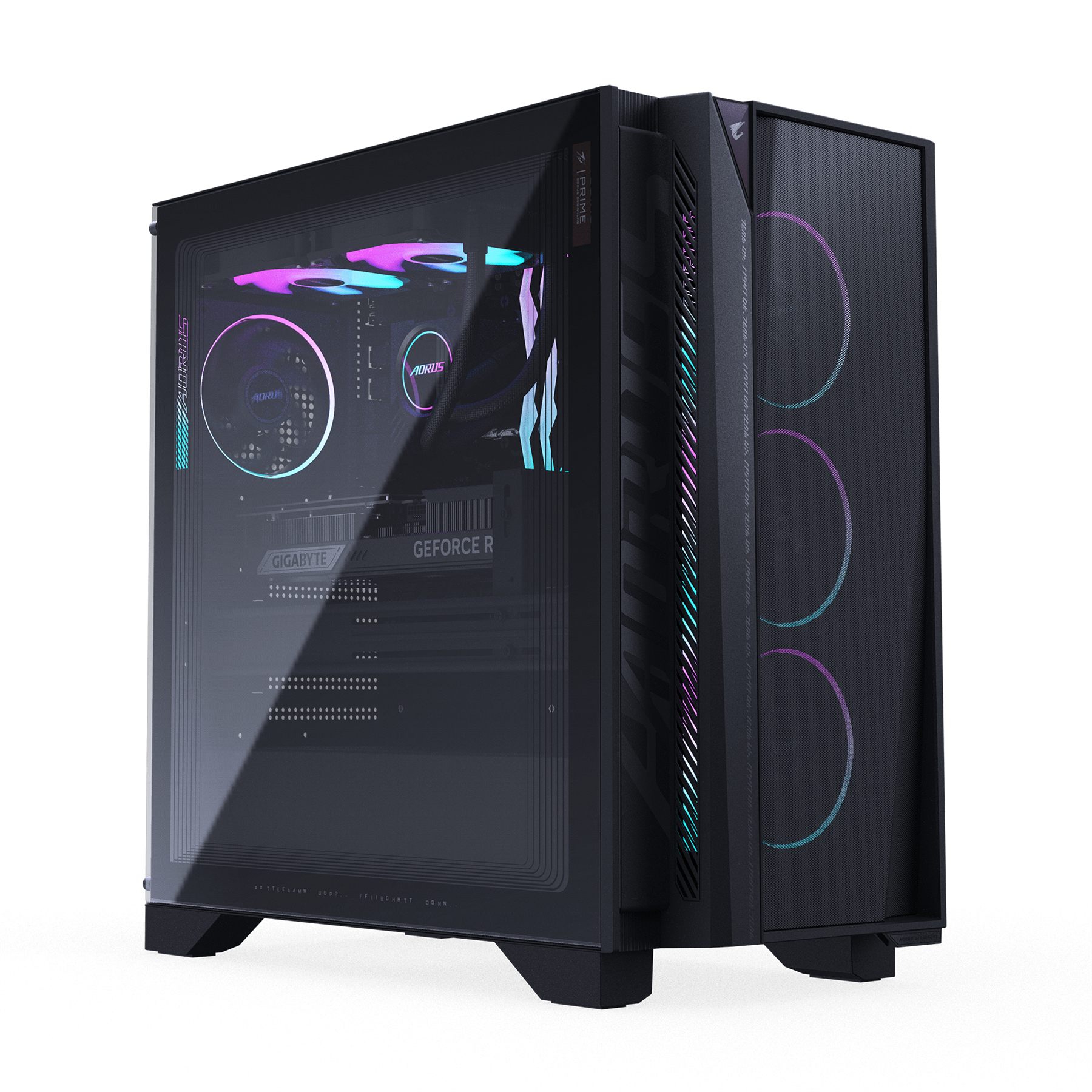 Gigabyte Ap5a7n7t-5102​ AMD Ryzen 7 9800X3d 32 GB DDR5-SDRAM 2 TB SSD Nvidia GeForce RTX 5070 Ti Windows 11 Home Escritorio PC Negro