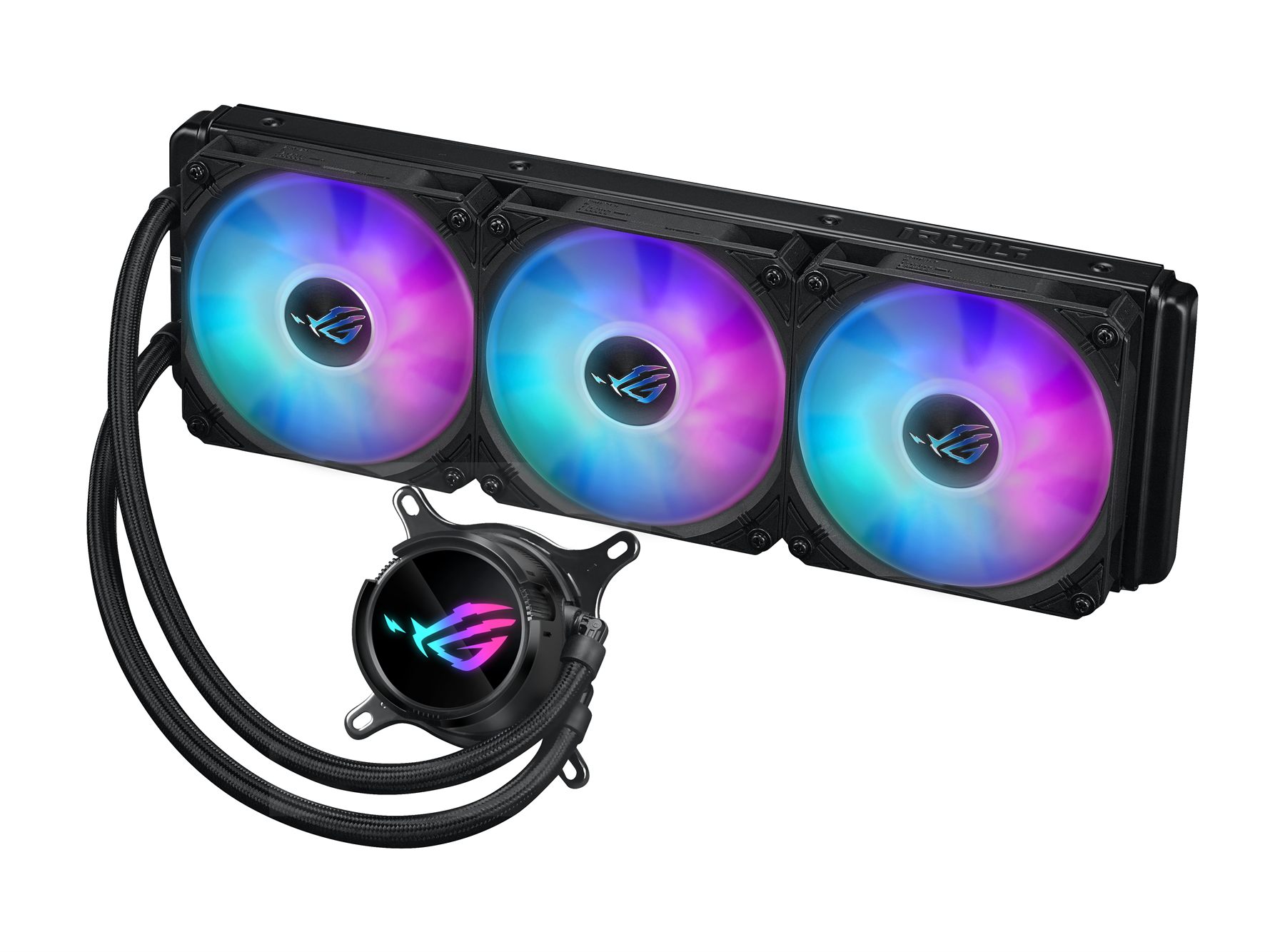 Asus Rog Strix Lc Iii 360 Argb Procesador Kit De Refrigeración Líquida 12 Cm Negro