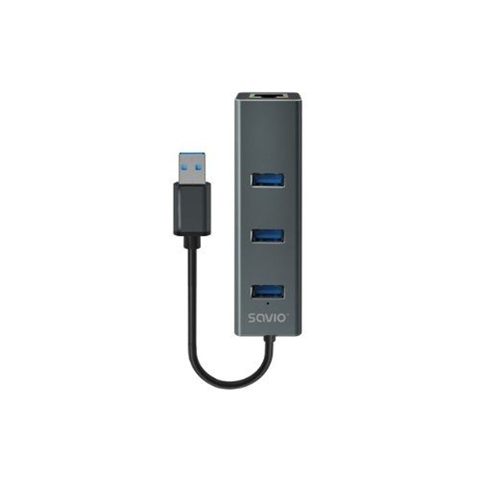 HUB USB-A A RJ-45 SAVIO AK-58