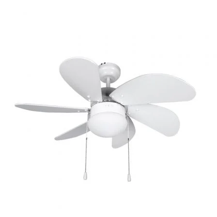 Ventilador De Techo Orbegozo Cp 15076 B/ 50W/ 6 Aspas 80Cm/ 3 Velocidades