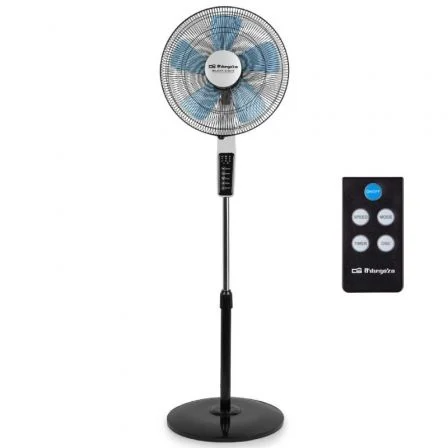 Ventilador De Pie Orbegozo Silent Night Sf 0642/ 60W/ 5 Aspas 40Cm/ 3 Velocidades
