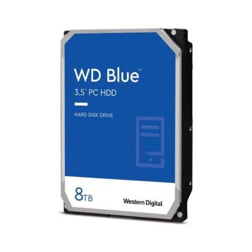 Disco Duro Western Digital Wd Blue Pc Desktop Hard Drive 8Tb/ 3.5"/ Sata Iii/ 256Mb