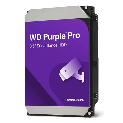 Disco Duro Western Digital Wd Purple Pro Smart Video Surveillance 12Tb/ 3.5"/ Sata Iii/ 512Mb