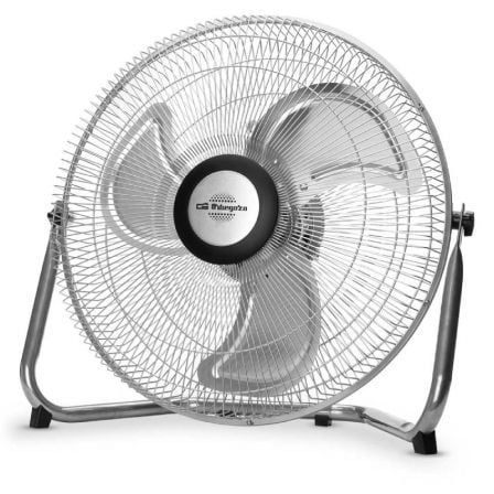 Ventilador De Suelo Orbegozo Pw 1240/ 80W/ 3 Aspas 40Cm/ 3 Velocidades
