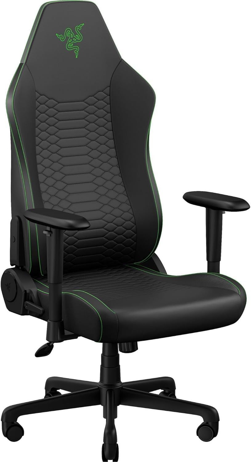 Silla Razer Iskur V2 X Newgen (Black/Green) (Rz38-05310700-R3g1)