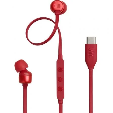 Auriculares Intrauditivos Jbl Tune 310C/ Con Micrófono/ Rojos