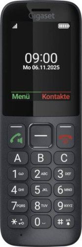 Gigaset Comfort 600 Sim 6,1 Cm (2.4") 118 G Negro, Gris