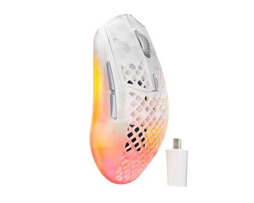 Steelseries Aerox 3 Wireless Gen 2 Ratón Juego Mano Derecha Rf Wireless + Bluetooth Óptico 26000 Dpi