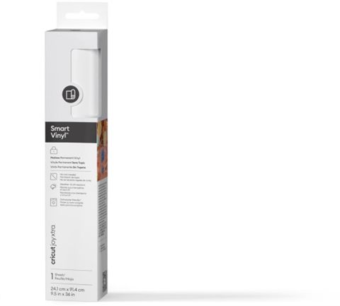 Cricut Smart Vinyl Permanent Joy Xtra 24,1X91,5Cm 1 Sheet (White)