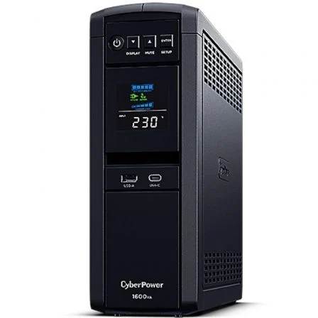 Sai Línea Interactiva Cyberpower Cp1600epfclcd/ 1600Va-1000W/ 6 Salidas/ Formato Torre
