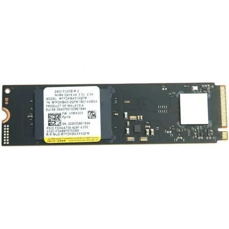 Disco Ssd Micron 2400 512Gb/ M.2 2280 Pcie Gen4