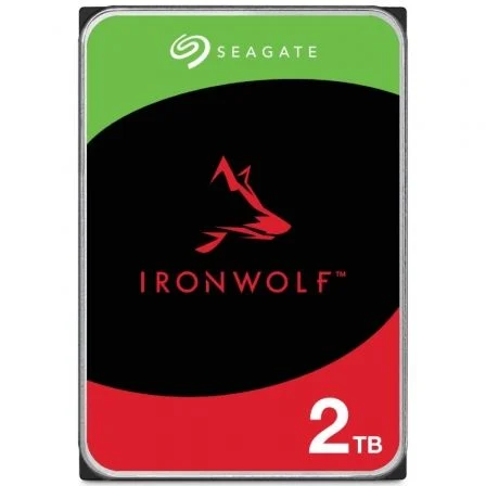 Disco Duro Seagate Ironwolf Nas St2000vn003 2Tb/ 3.5"/ Sata Iii/ 256Mb