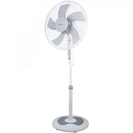 Ventilador De Pie Grunkel Fan-165R/ 50W/ 5 Aspas 40Cm/ 3 Velocidades