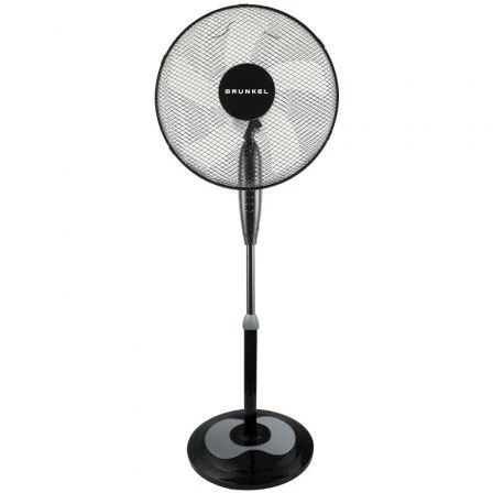 Ventilador De Pie Grunkel Fan-165X Ng/ 50W/ 5 Aspas 40Cm/ 3 Velocidades