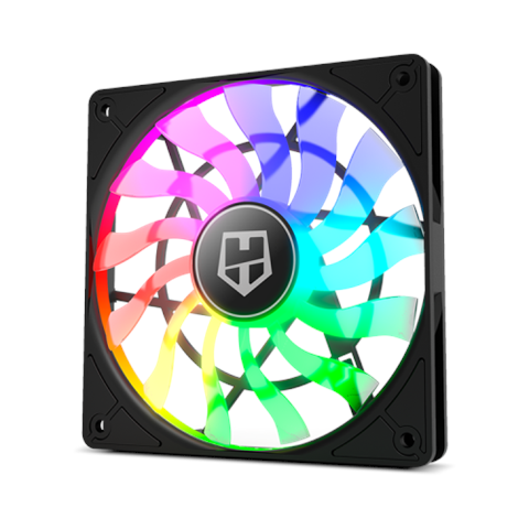 Nox Hummer Slim Fan Carcasa Del Ordenador Ventilador 12 Cm Translúcido 1 Pieza(S)