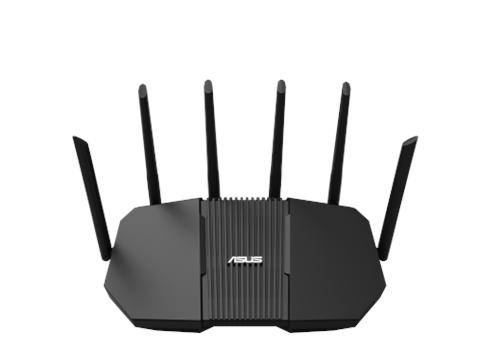 Asus Rt-Be90u Be9400 Aimesh Router Inalámbrico 2.5 Gigabit Ethernet Tribanda (2.4 Ghz / 5 Ghz / 6 Ghz) Negro