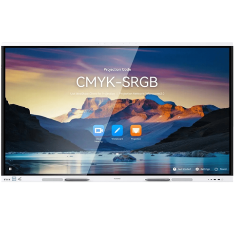 Intelligent Collaboration Device, Huawei Ideahub Board 3 Pro, Ihb2-75Pb, Intelligent Collaboration Device 75-Inch Infrared Screen, Jade White, Overseas